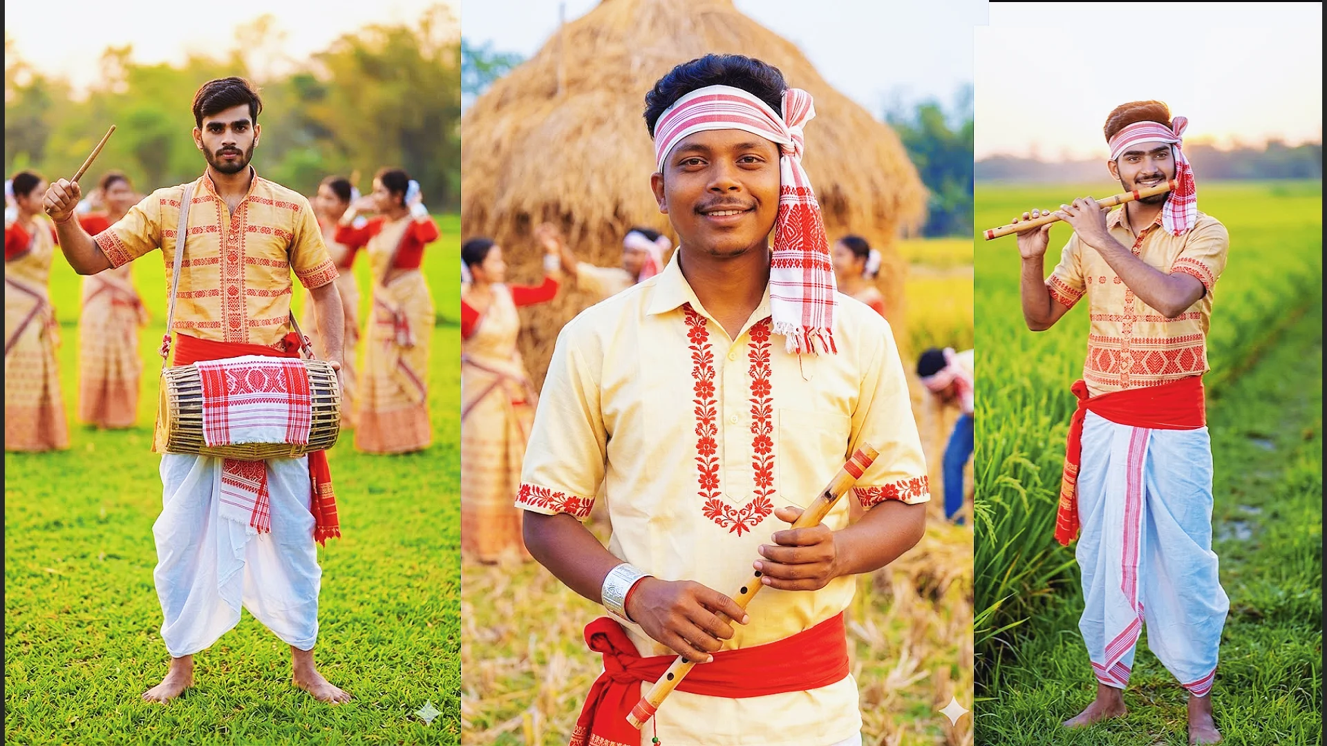 bihu photo prompt for boy