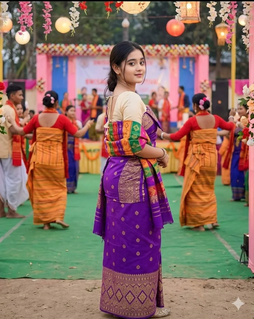 bodo traditional dress female