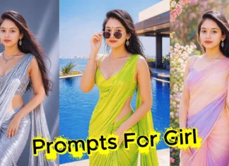 chatgpt prompt for girl in saree
