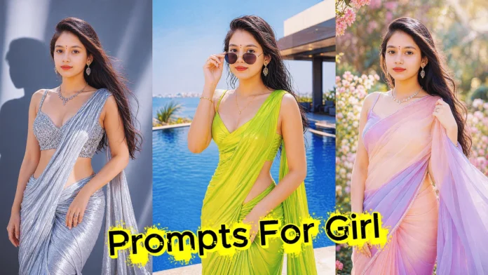 chatgpt prompt for girl in saree