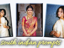south indian prompt for gemini girl