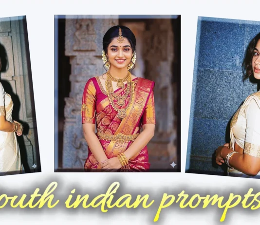 south indian prompt for gemini girl